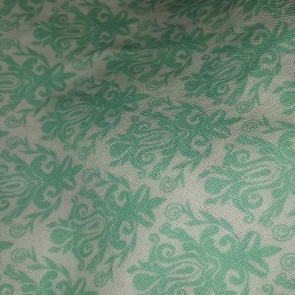 Homemade Paisley Flannel Baby Blanket - Picture 5 of 8